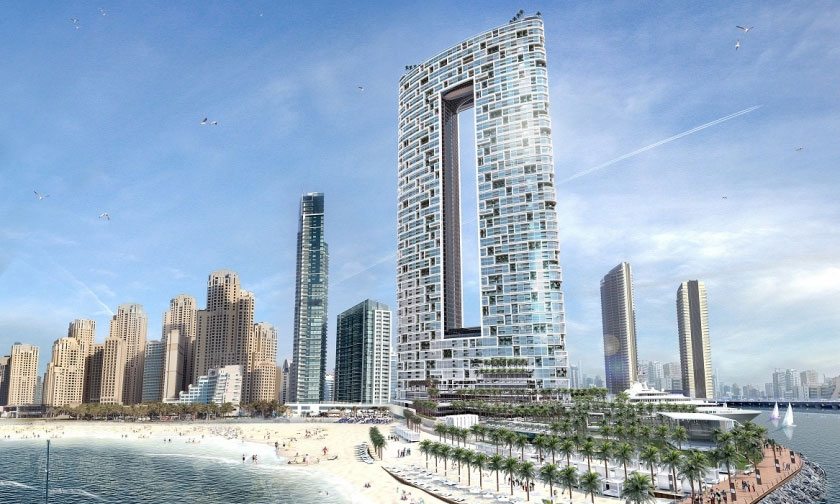 Emaar unveils 74-storey Dubai beach hotel project | Middle East
