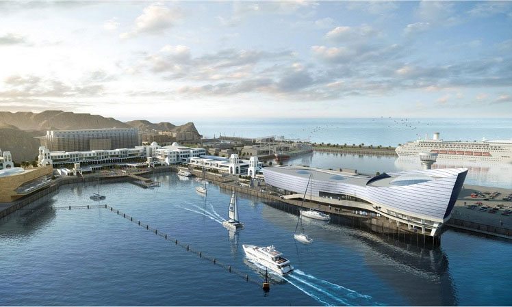 Mina Al Sultan Qaboos Waterfront project (source: ME Construction News)