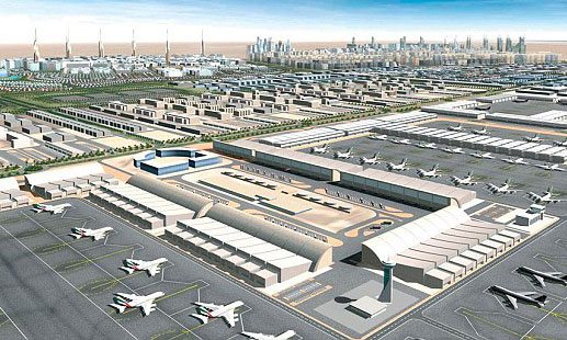 Al Maktoum International Airport (DWC) (source: ME Construction News)
