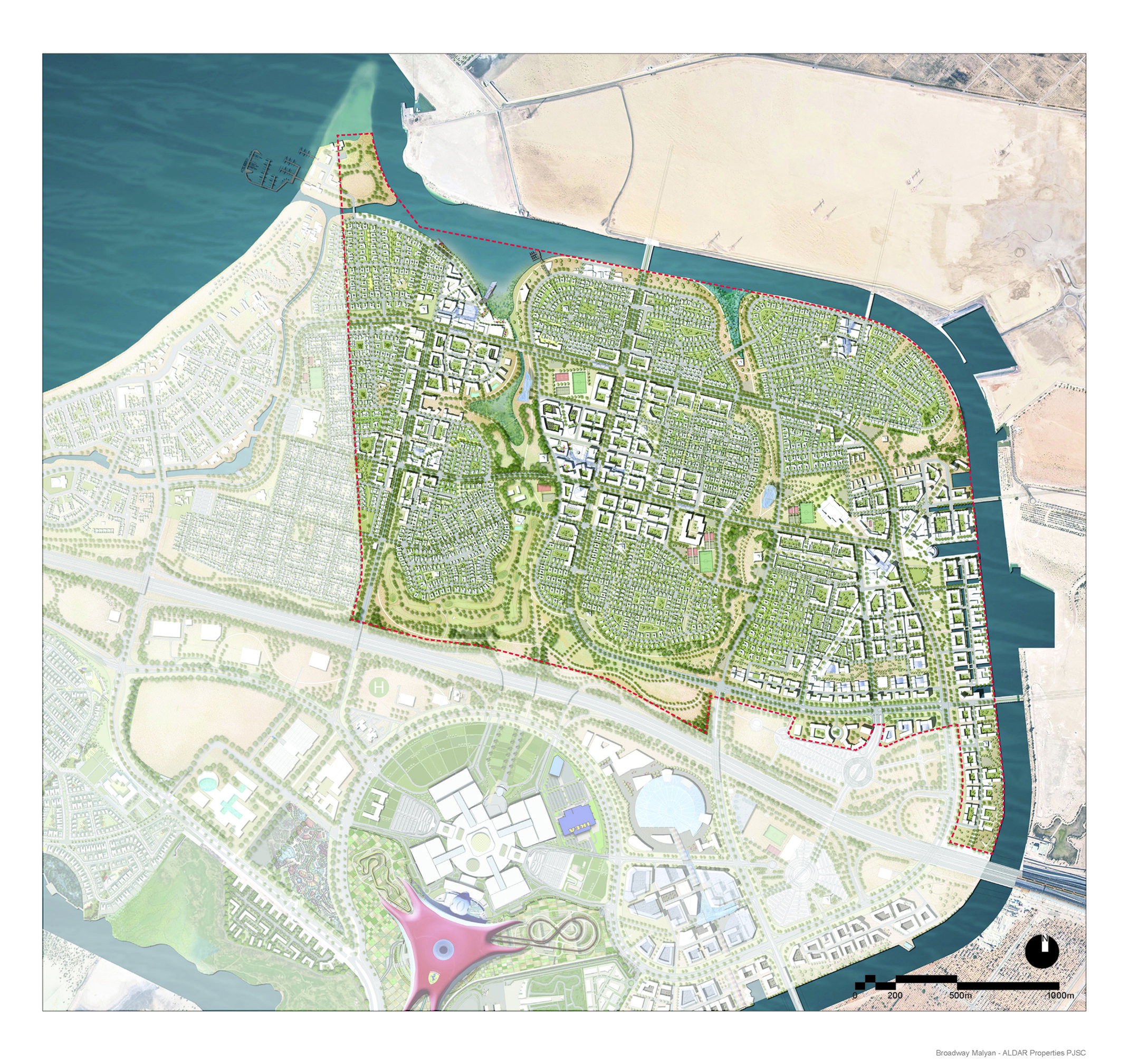 Yas Island masterplan approved | Middle East Construction News