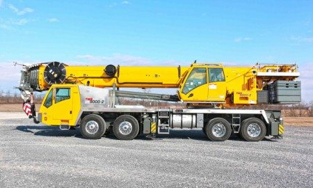 Manitowoc unveils Grove TMS9000-2 truck crane