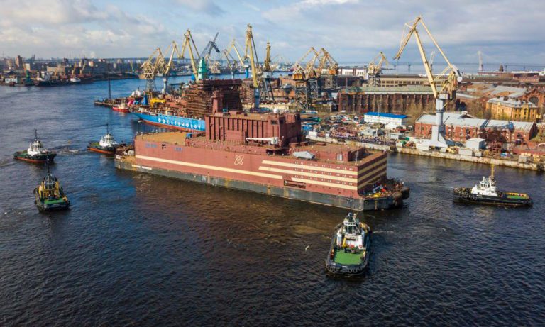 Russia Launches First-ever Floating Nuclear Plant