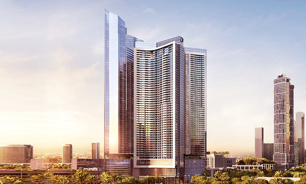 Damac Completes Structure Of Tower B At Aykon City Project