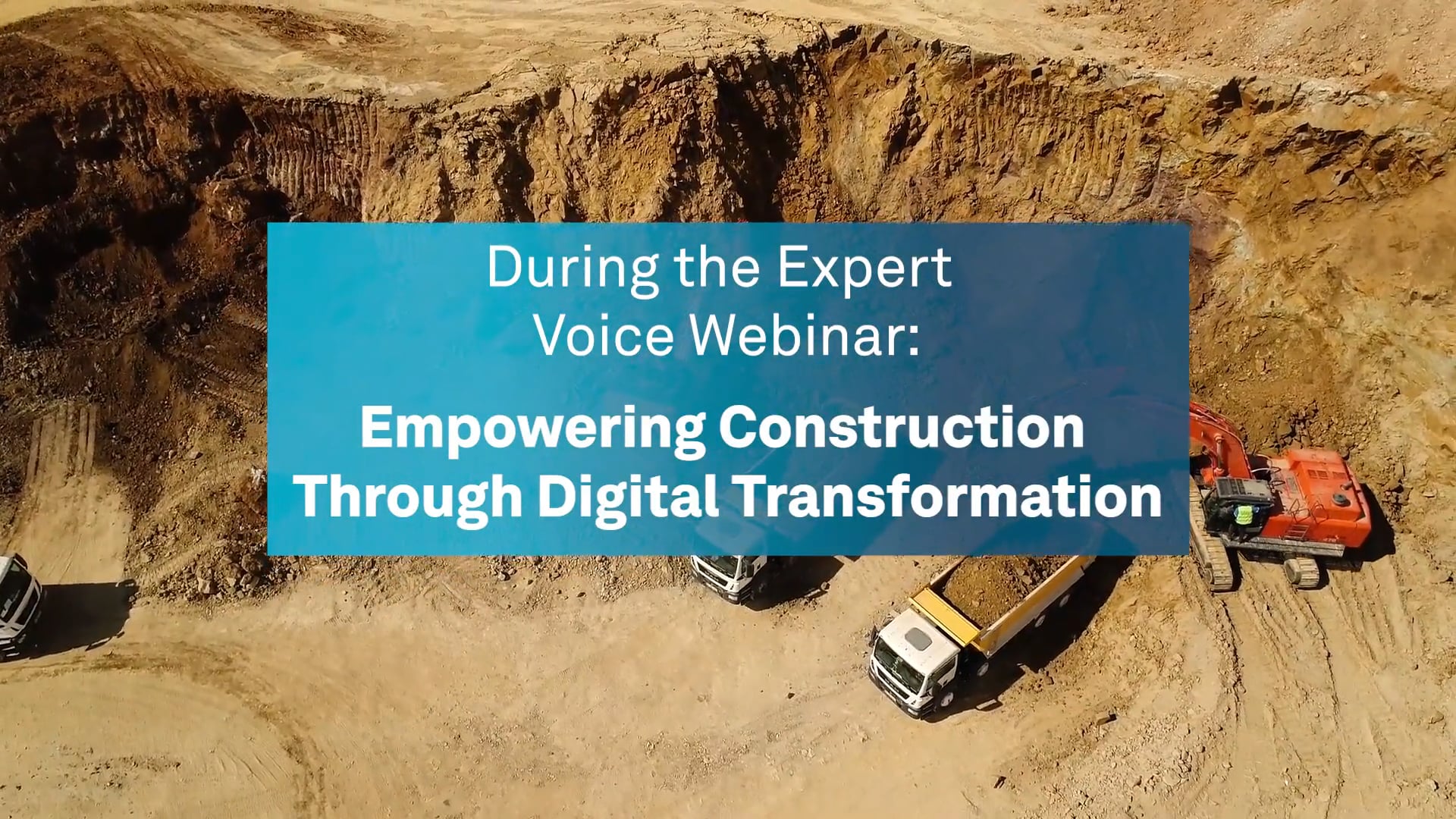 Join the LIVE Webinar on Empowering Construction Through Digital Transformation