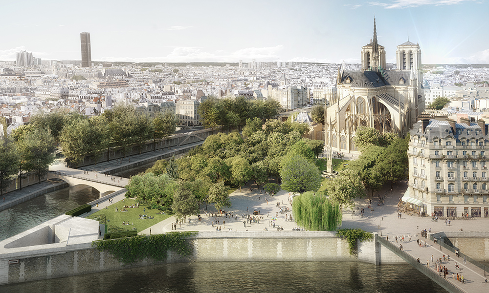 Gallery: First reveal of the new design of the Notre-Dame de Paris surroundings
