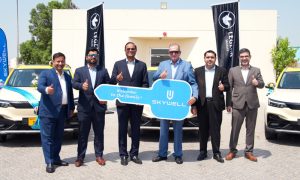 Skywell partners with National Taxi to promote sustainable transport