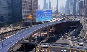 RTA announces opening of new 1km bridge at World Trade Centre roundabout