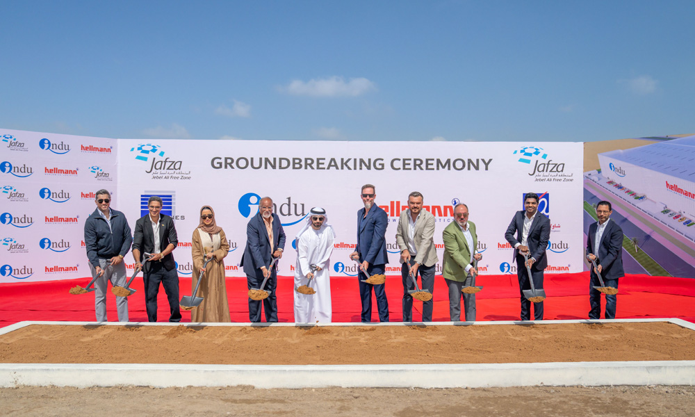 Hellmann and INDU Group launch new automotive logistics hub in Jafza