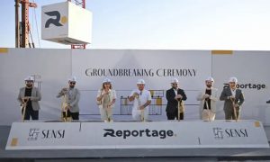 Reportage breaks ground on Sensi, Saadiyat Island